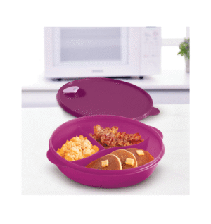 Recipiente para microondas con divisiones 850 ml